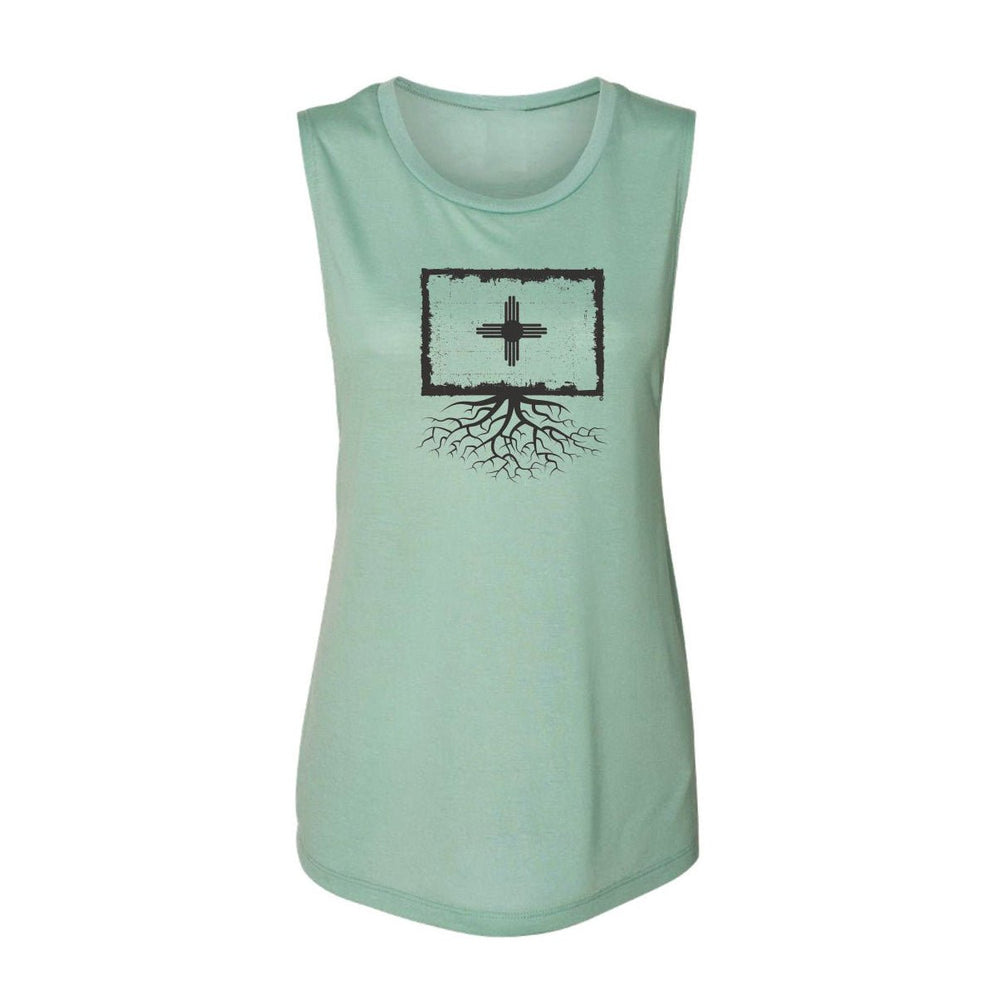 New Mexico Flag Women's Muscle Tank - WYR