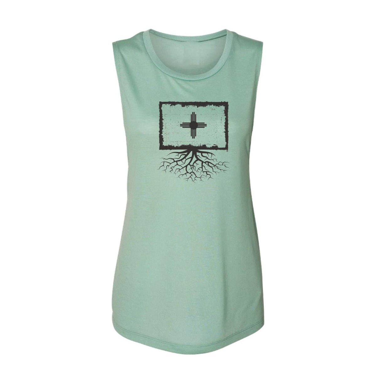 New Mexico Flag Women's Muscle Tank - WYR