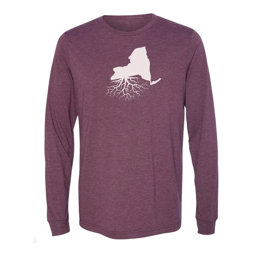 New York Long Sleeve Crewneck Tee - WYR