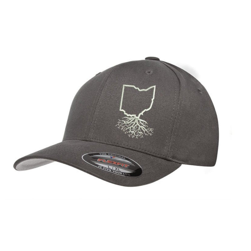 Ohio Roots Structured Flexfit Hat - Hats