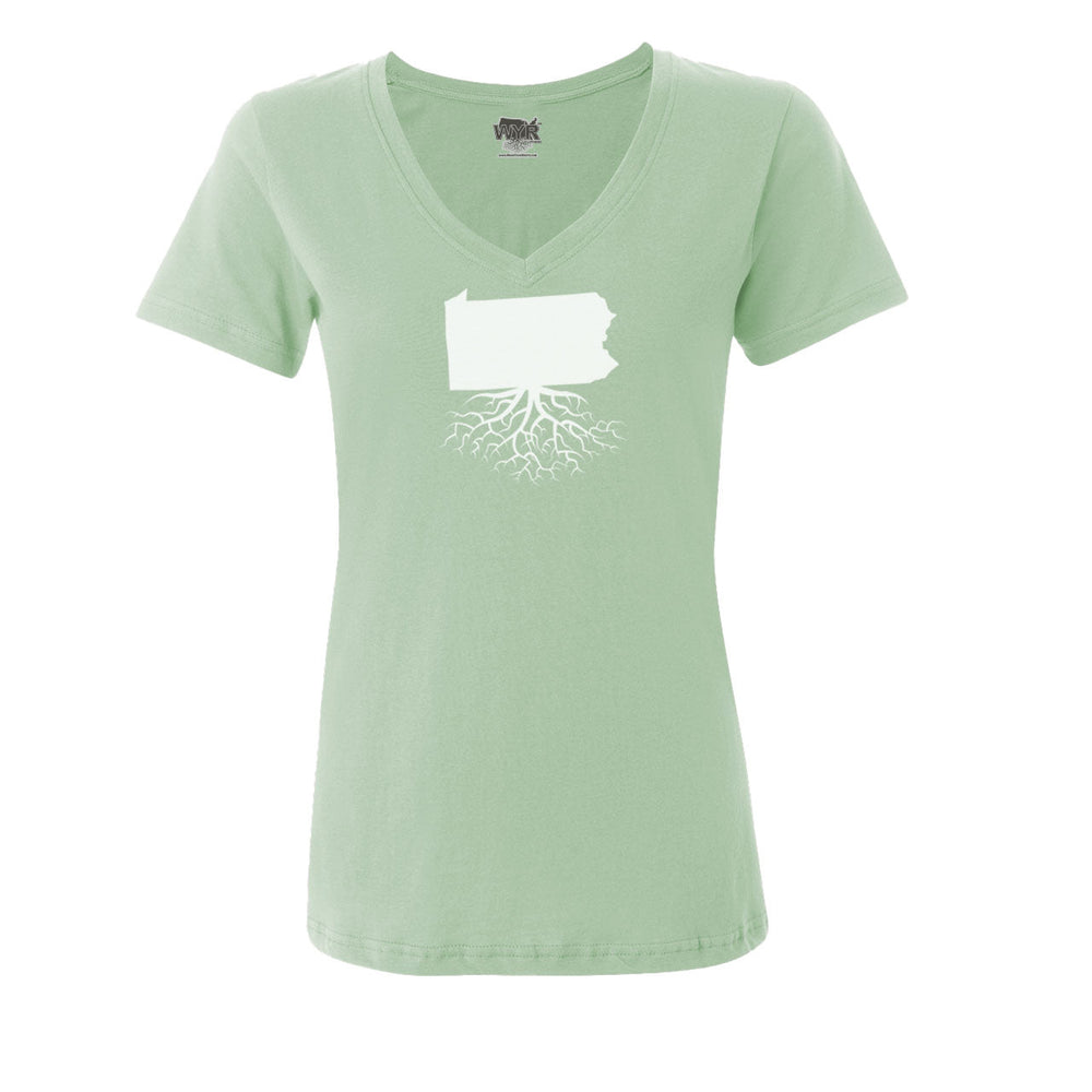 Pennsylvania Women's V-Neck Tee - T Shirts