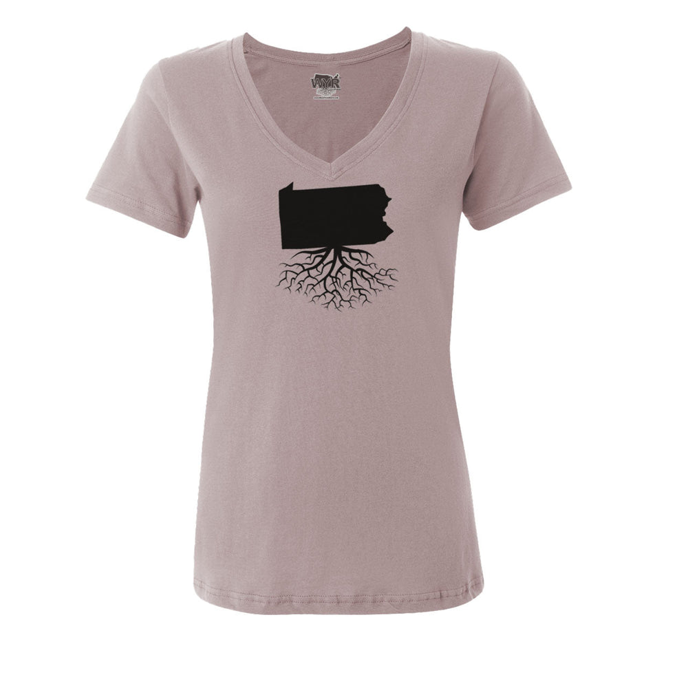Pennsylvania Women's V-Neck Tee - T Shirts