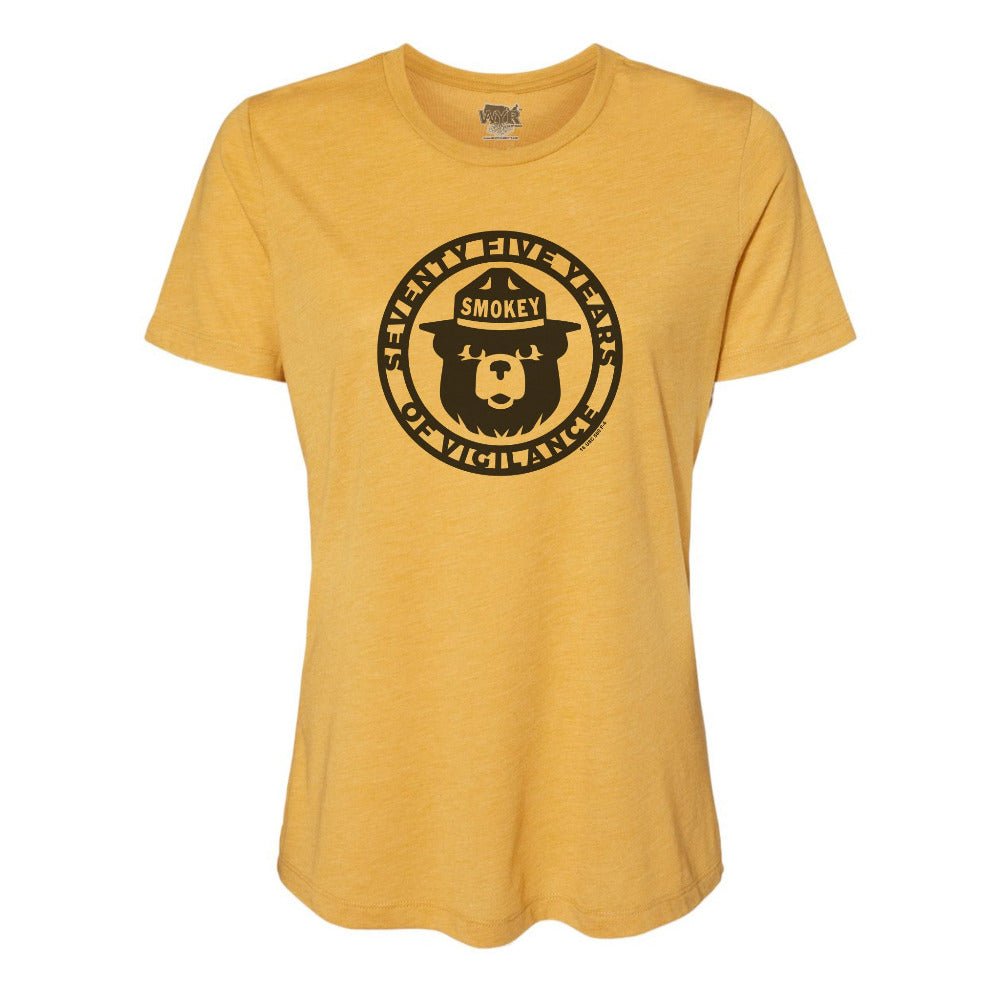 
                  
                    Smokey Bear 75 Years Women's Crewneck Tee - T Shirts
                  
                