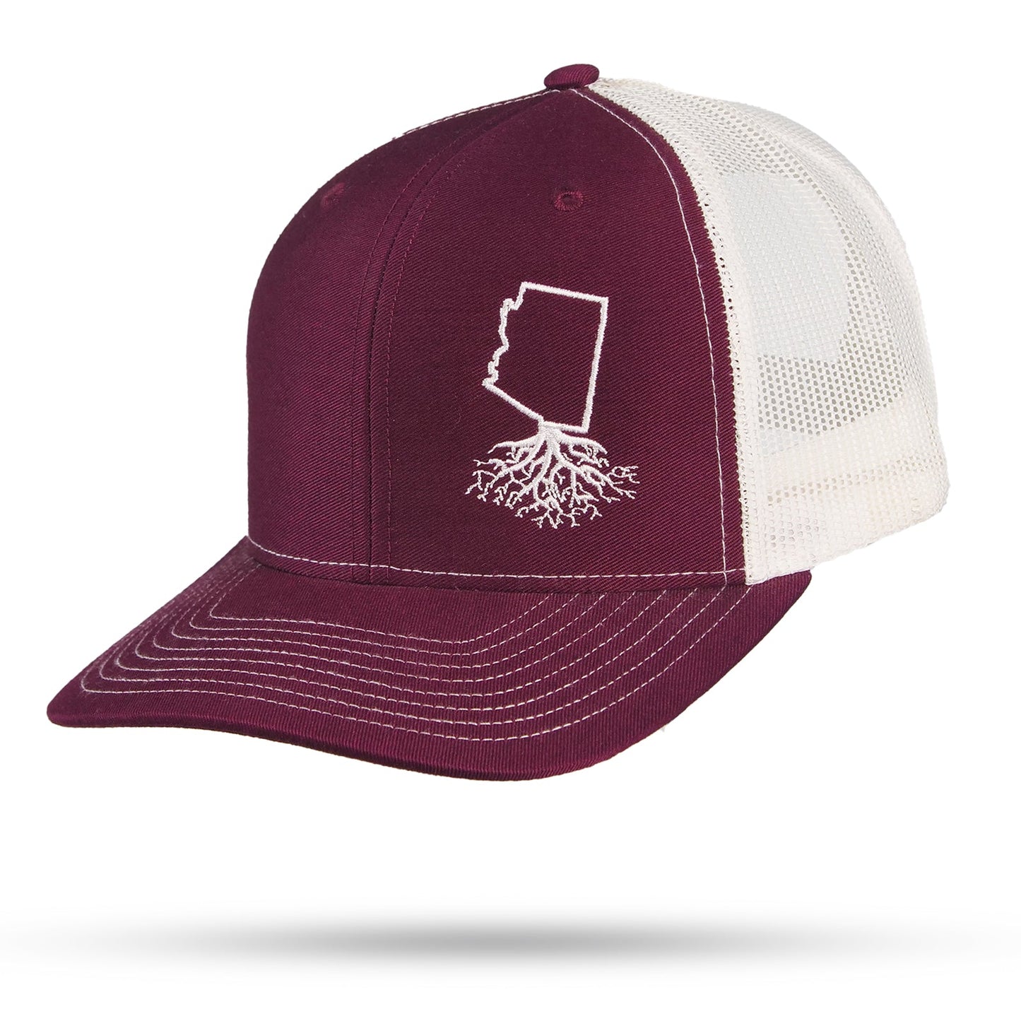 Roots Snapback Trucker Hat - Mesh Baseball Cap