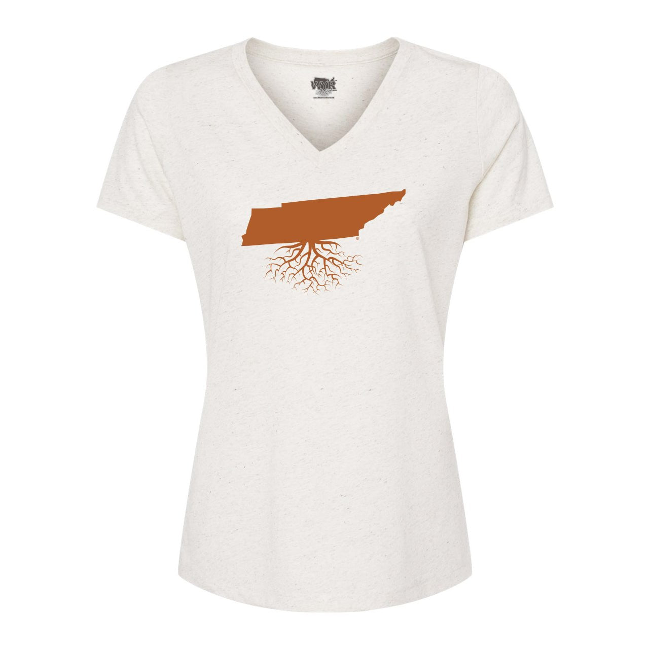 
                  
                    Tennessee Women's V-Neck Tee - WYR
                  
                