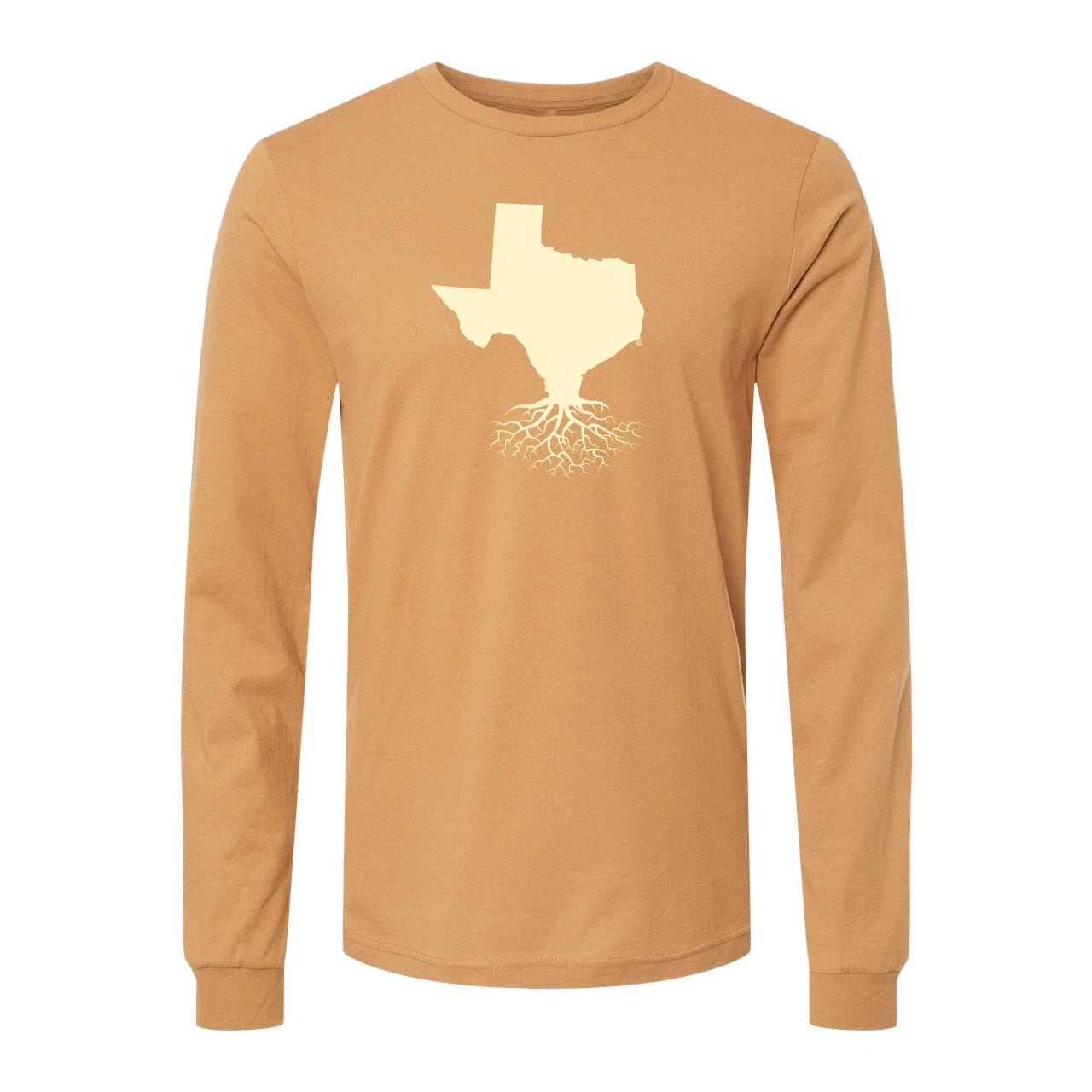 
                  
                    Texas Long Sleeve Crewneck Tee - WYR
                  
                