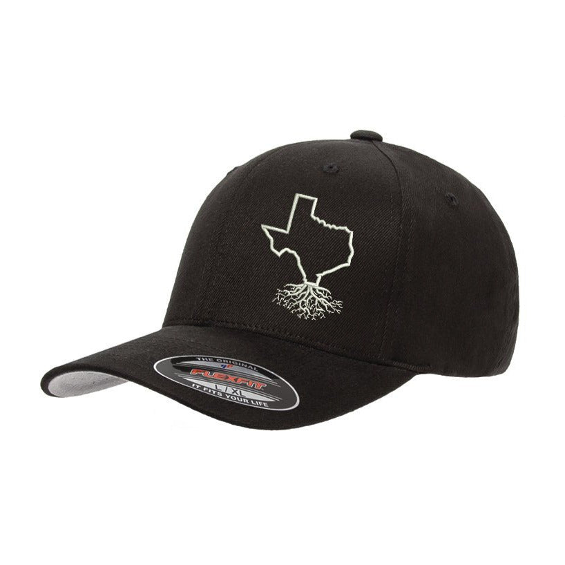 Texas Roots Structured Flexfit Hat - Hats