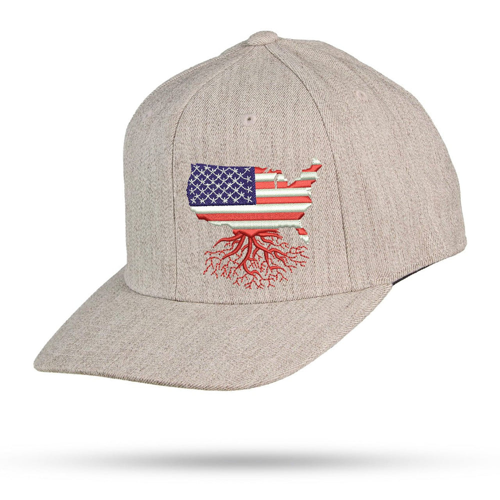 USA Roots Flexfit Hat, Comfortable & Stylish American Cap