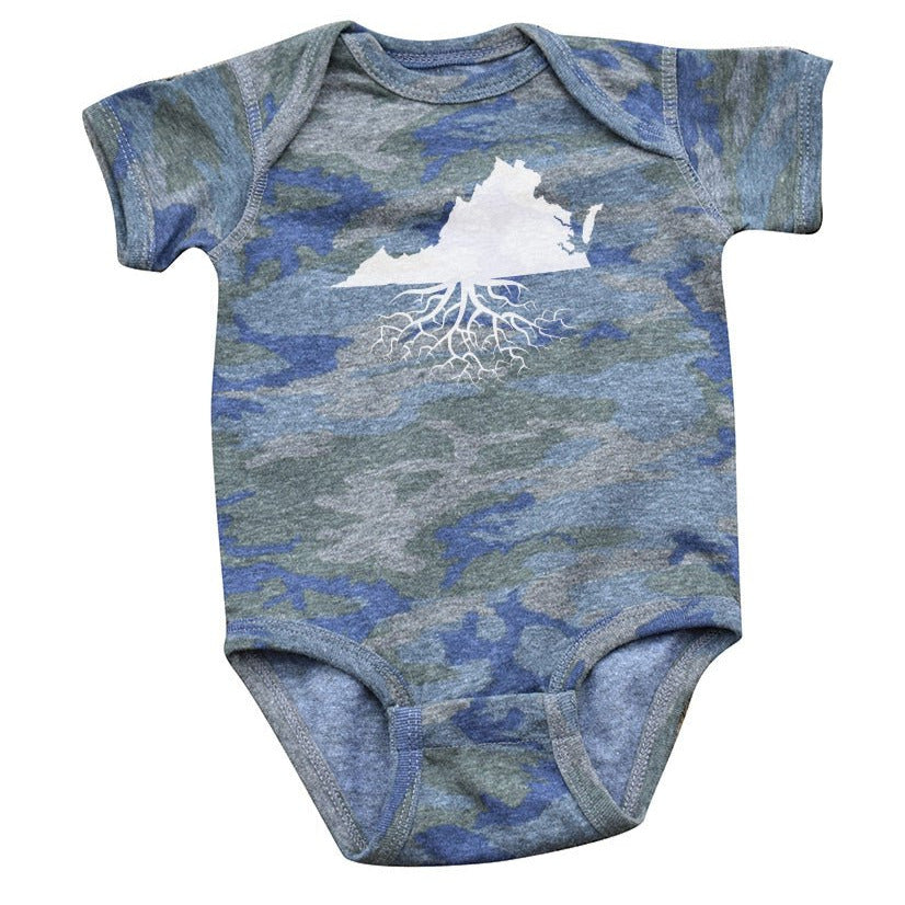 
                  
                    Virginia Lil' Roots Onesie - Youth
                  
                