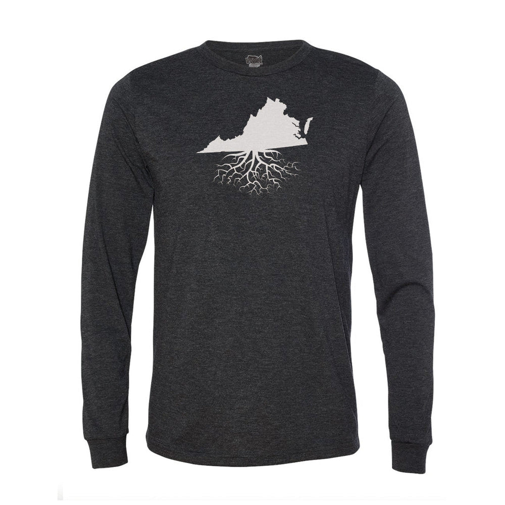 Virginia Long Sleeve Crewneck Tee - WYR