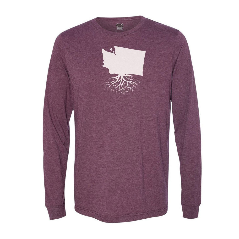 Washington Long Sleeve Crewneck Tee - WYR