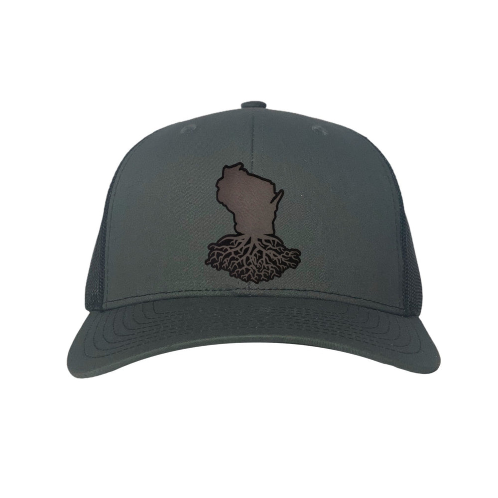 Wisconsin Roots Patch Trucker Hat - Hats
