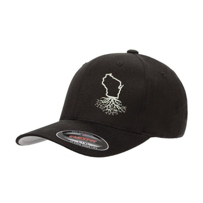 Wisconsin Roots Structured Flexfit Hat - Hats