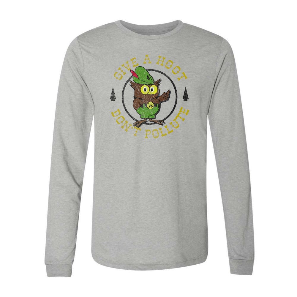 Woodsy Long Sleeve Crewneck Athletic grey - T Shirts