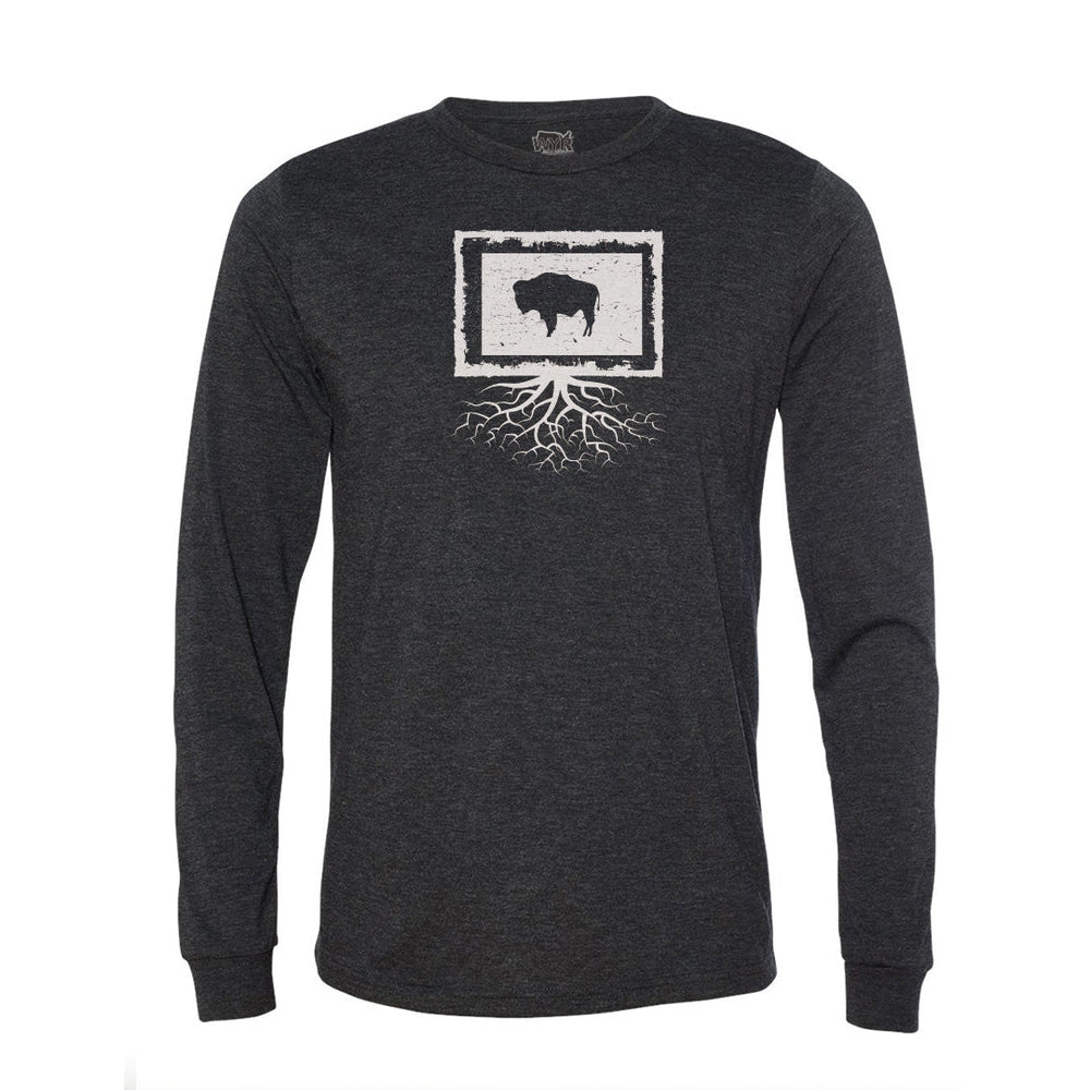 Wyoming Long Sleeve Crewneck Tee - WYR