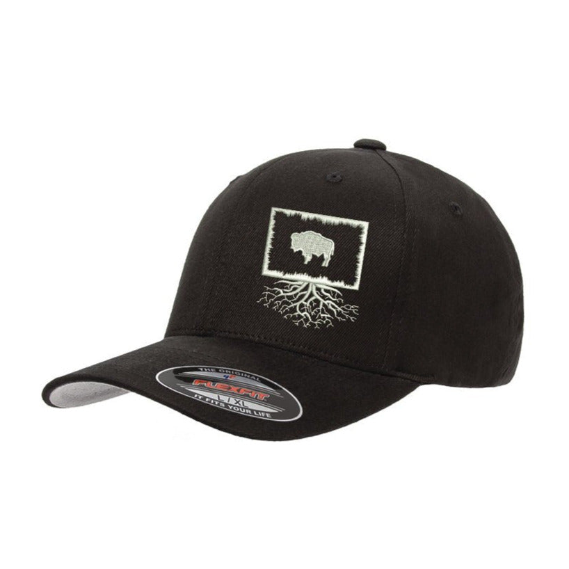 Wyoming Roots Structured Flexfit Hat - Hats