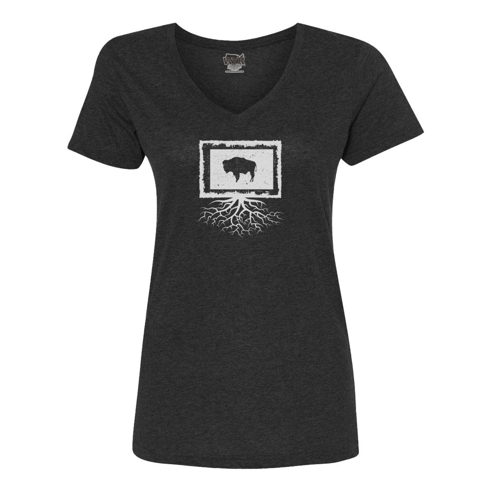 Wyoming Women's V-Neck Tee - T Shirts