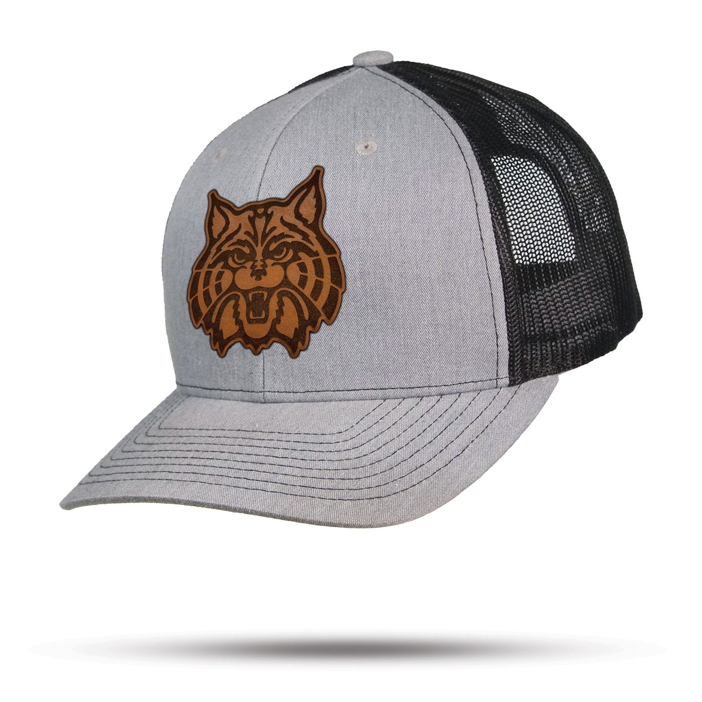 WYR University of Arizona Wildcat Leather Patch Hat - WYR